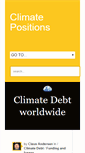 Mobile Screenshot of climatepositions.com